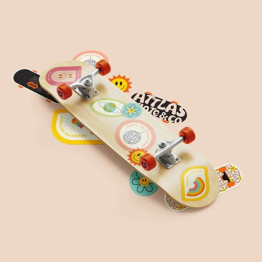 Attlas Skate & Co – Fashion & Apparel identity by mrkttnr, additional view 6 of 9