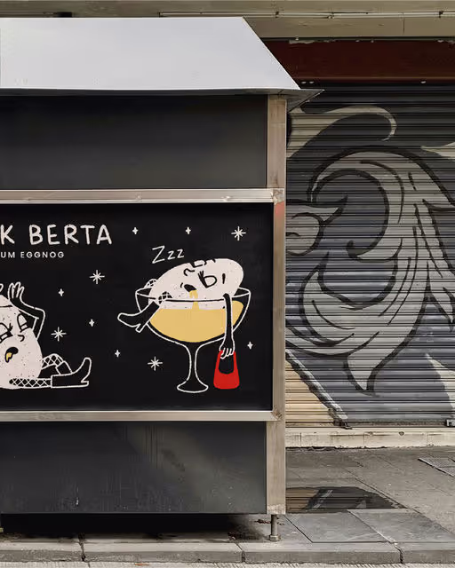 Drunk Berta – Food & Beverage identity by wooo.designs, additional view 4 of 6