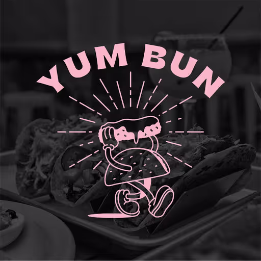 Yum Bun - The Cheeseburger Taco – Hospitality & Travel identity by wooo.designs, additional view 7 of 7