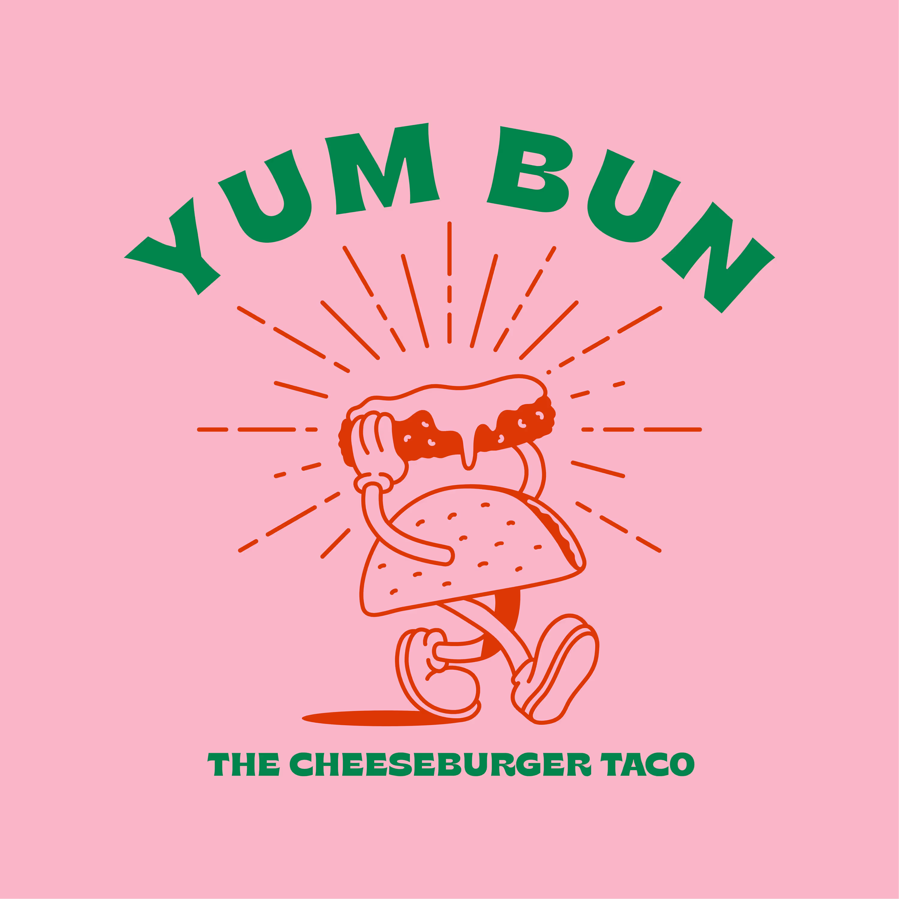 Yum Bun - The Cheeseburger Taco