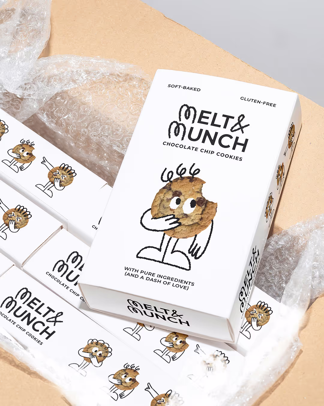 Melt & Munch – Food & Beverage identity by wooo.designs