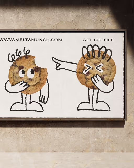 Melt & Munch – Food & Beverage identity by wooo.designs, additional view 3 of 5
