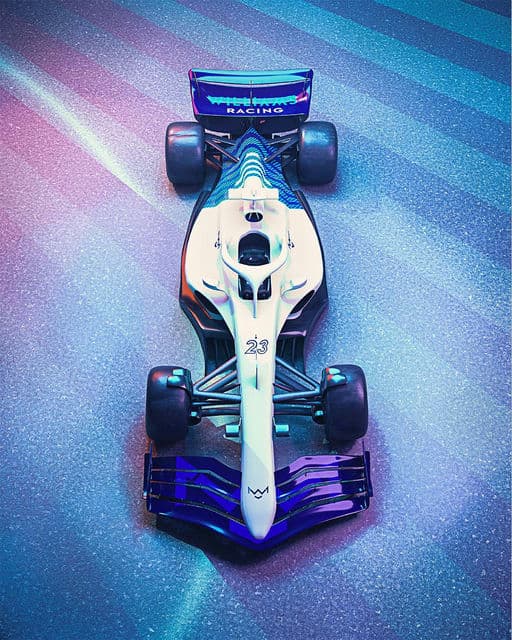 Williams F1 Team Brand Evolution