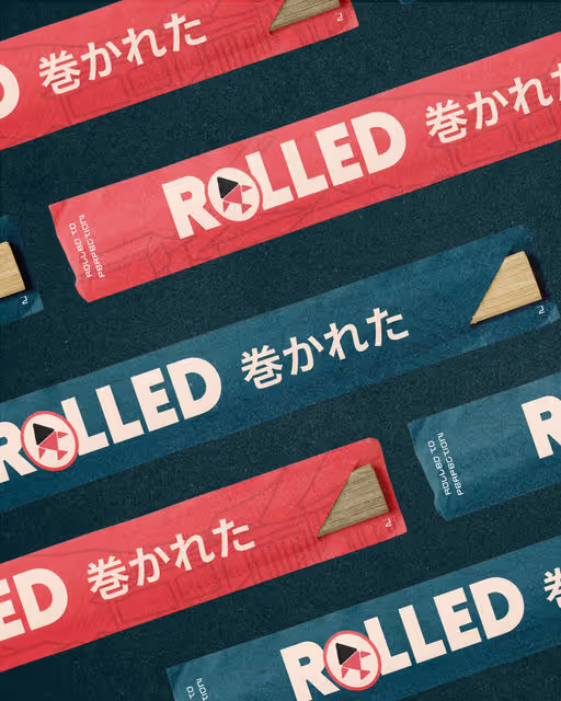 Rolled – Food & Beverage identity by the-kreative-club, additional view 3 of 9