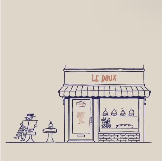 Le doux – Food & Beverage identity by manars-graphix, additional view 7 of 9