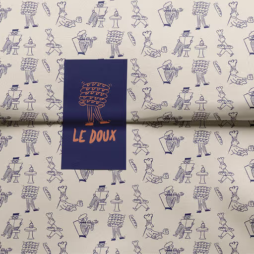 Le doux – Food & Beverage identity by manars-graphix, additional view 6 of 9