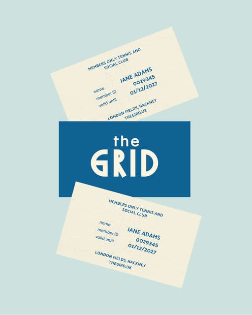 The Grid – Sport & Outdoor identity by moonpie-tm, additional view 2 of 6