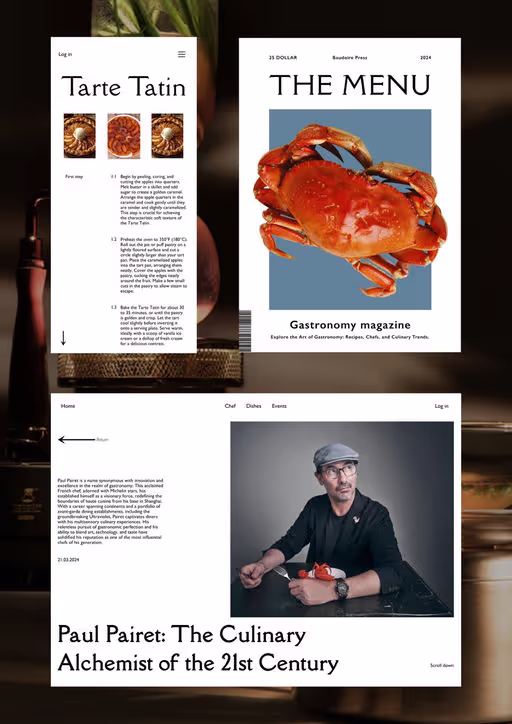 The Menu – Entertainment & Media identity by lucie, additional view 8 of 8