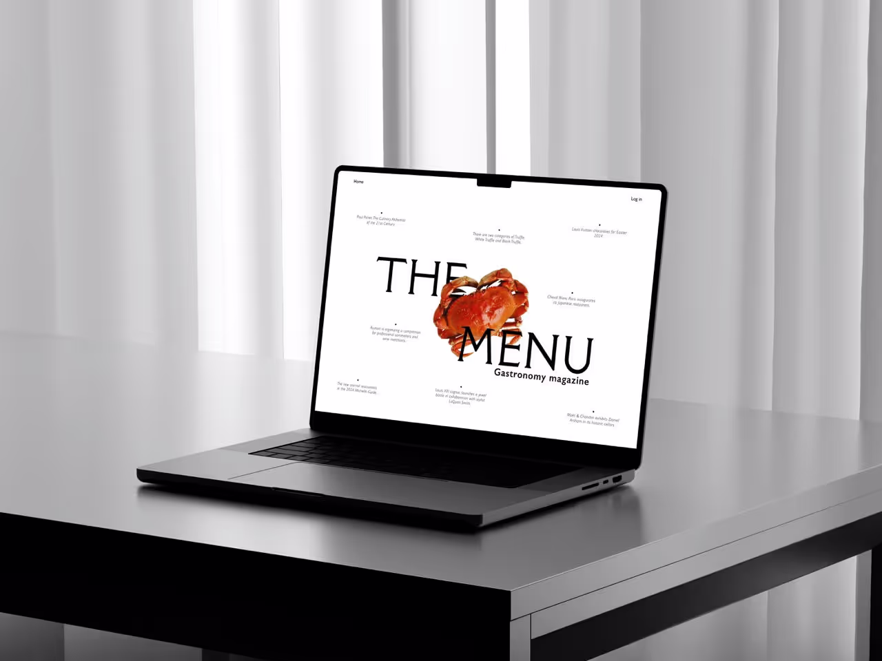 The Menu – Entertainment & Media identity by lucie