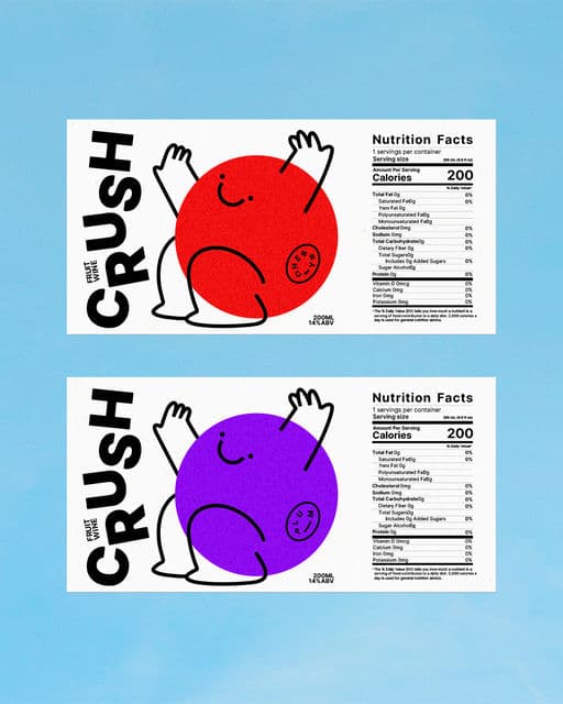 CRUSH – Food & Beverage identity by Studio Skojie, additional view 3 of 4