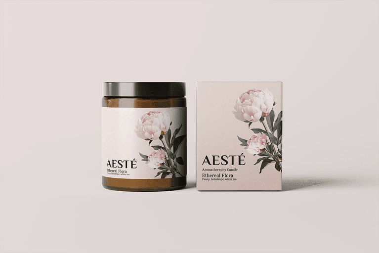 Aesté – Beauty & Personal Care identity by mayumis, additional view 6 of 9