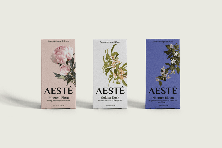 Aesté – Beauty & Personal Care identity by mayumis, additional view 2 of 9