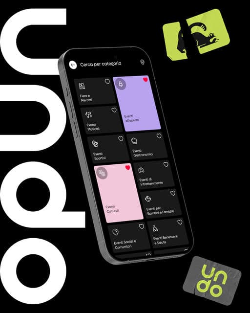 UNDO Event App – Technology identity by Reeko Dsgn, additional view 7 of 9