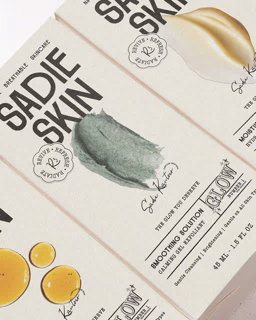 Sadie Skin – Beauty & Personal Care identity by artentii-designs, additional view 3 of 9