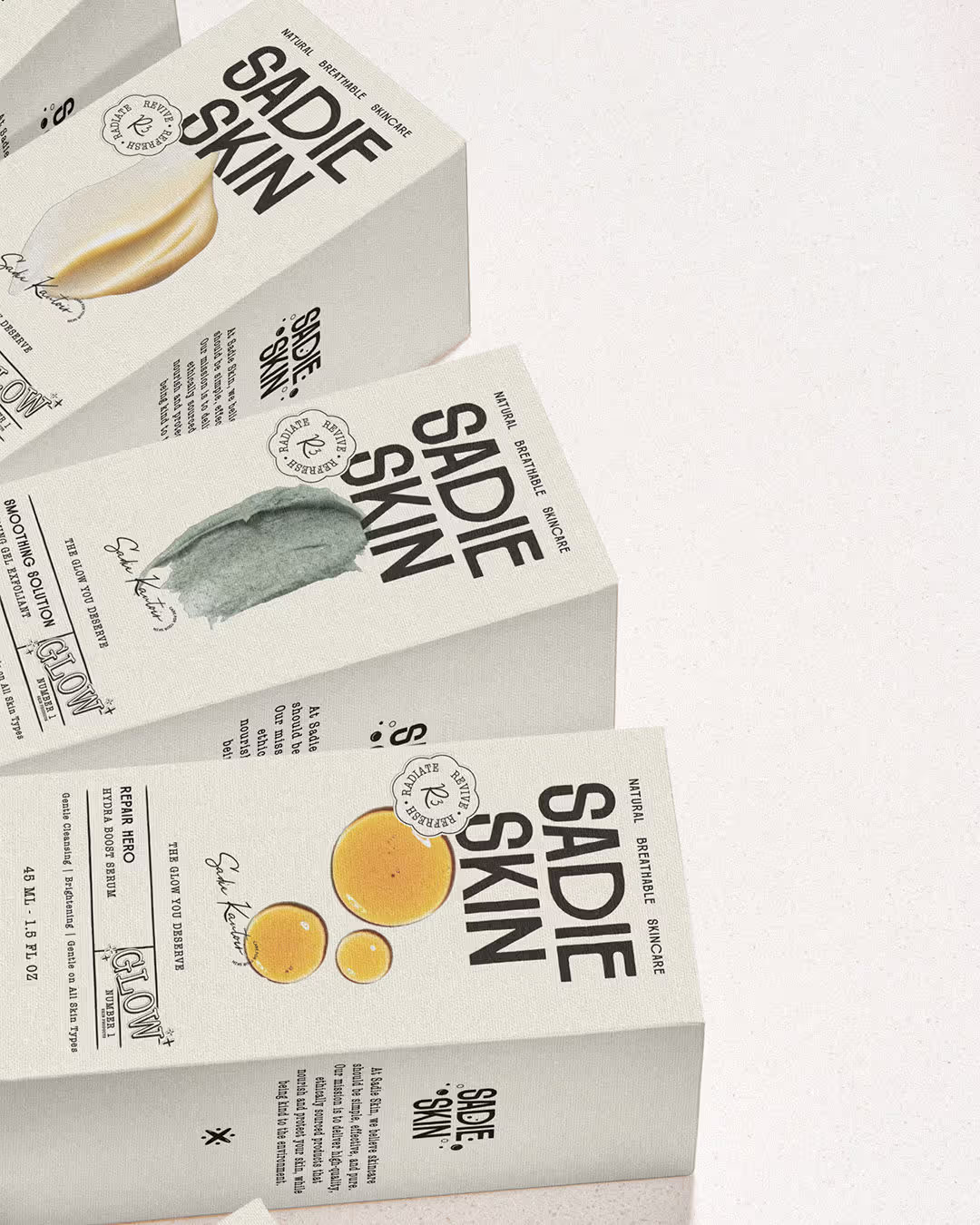 Sadie Skin – Beauty & Personal Care identity by artentii-designs