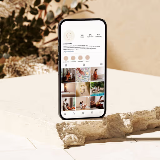 Goldust Spa – Beauty & Personal Care identity by Two Moons Studio, additional view 5 of 9