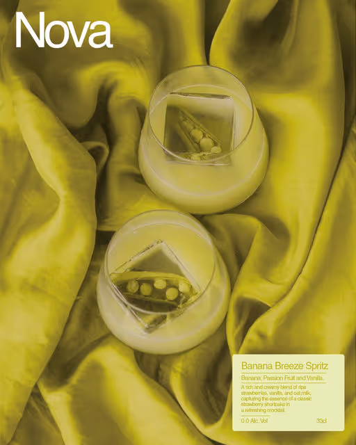 Nova Mocktails – Food & Beverage identity by alliron-studio, additional view 5 of 9
