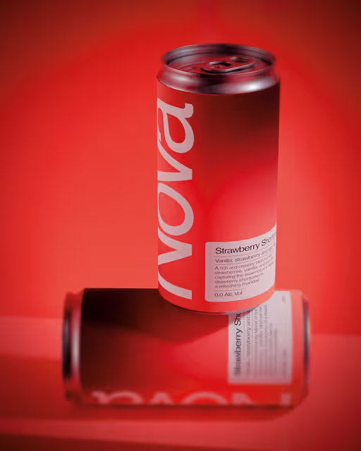 Nova Mocktails – Food & Beverage identity by alliron-studio, additional view 8 of 9