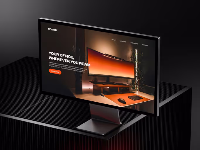 Roamin' – Retail & Lifestyle identity by unnfold-design, additional view 5 of 9