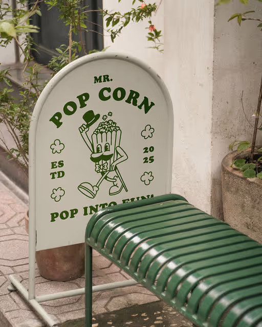 Mr. Pop Corn – Food & Beverage identity by wooo.designs, additional view 3 of 6