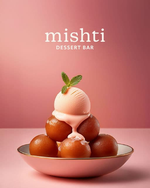 Mishti Dessert Bar – Food & Beverage identity by shumenaz, additional view 6 of 8