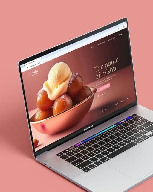 Mishti Dessert Bar – Food & Beverage identity by shumenaz, additional view 2 of 8