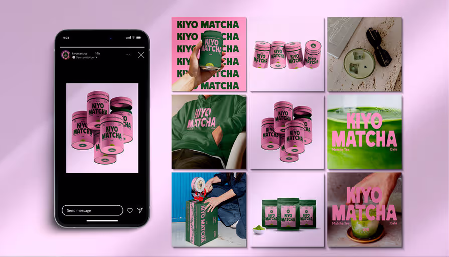 KIYO MATCHA – Food & Beverage identity by ezgi, additional view 9 of 9