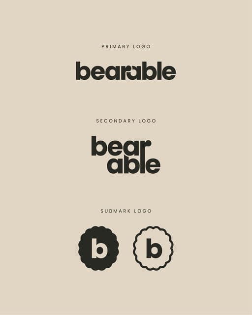 Bearable – Food & Beverage identity by unnfold-design, additional view 9 of 9