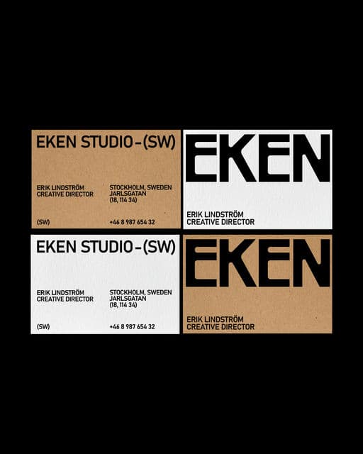 Eken Scandinavian Furniture – Home & Living identity by alliron-studio, additional view 2 of 9