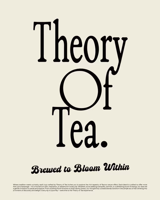 Theory of Tea – Food & Beverage identity by davka-design, additional view 2 of 9
