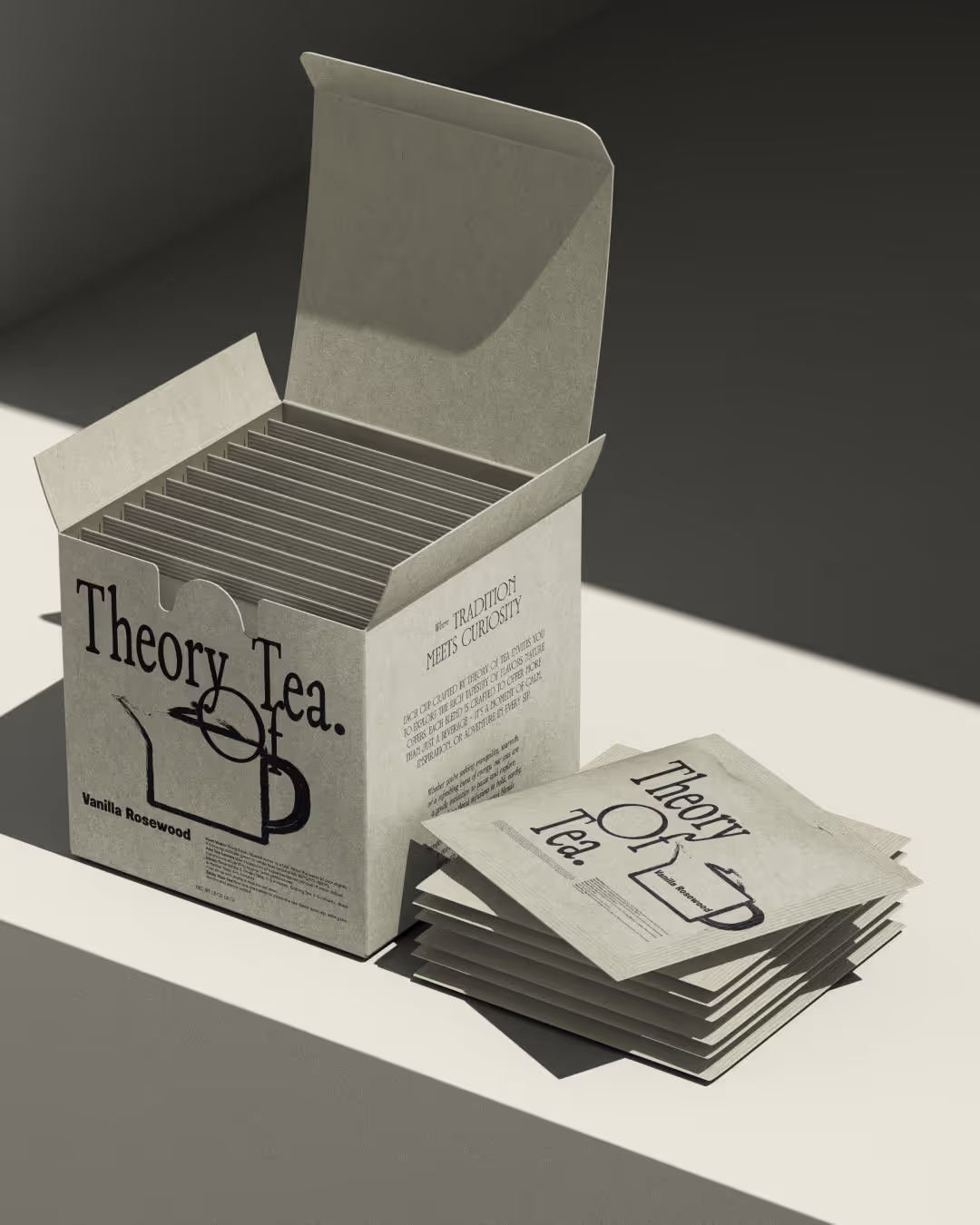 Theory of Tea – Food & Beverage identity by davka-design