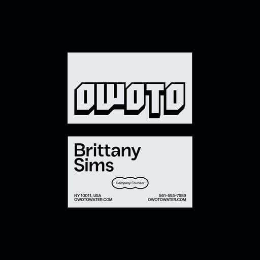 OWOTO - Alkaline Water – Food & Beverage identity by maniu, additional view 2 of 8