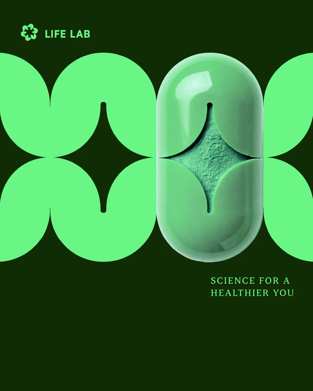 LIFE LAB – Beauty & Personal Care identity by madebynoop