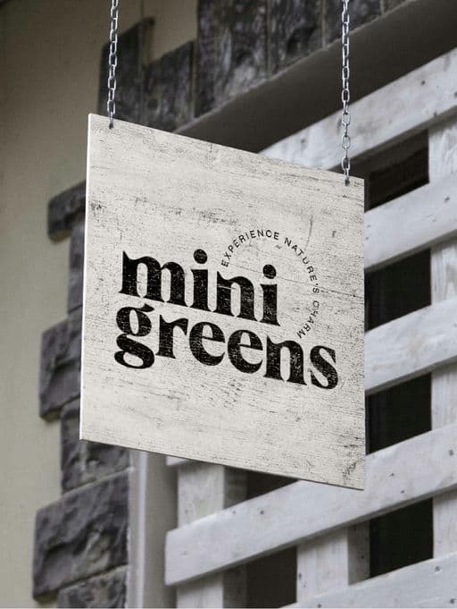 Mini Greens - Experience Nature's Charm – Other identity by mahaadnan-design, additional view 9 of 9