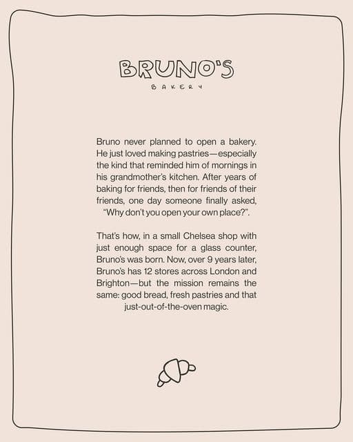 Bruno's Bakery – Food & Beverage identity by juliasabdesign, additional view 2 of 5