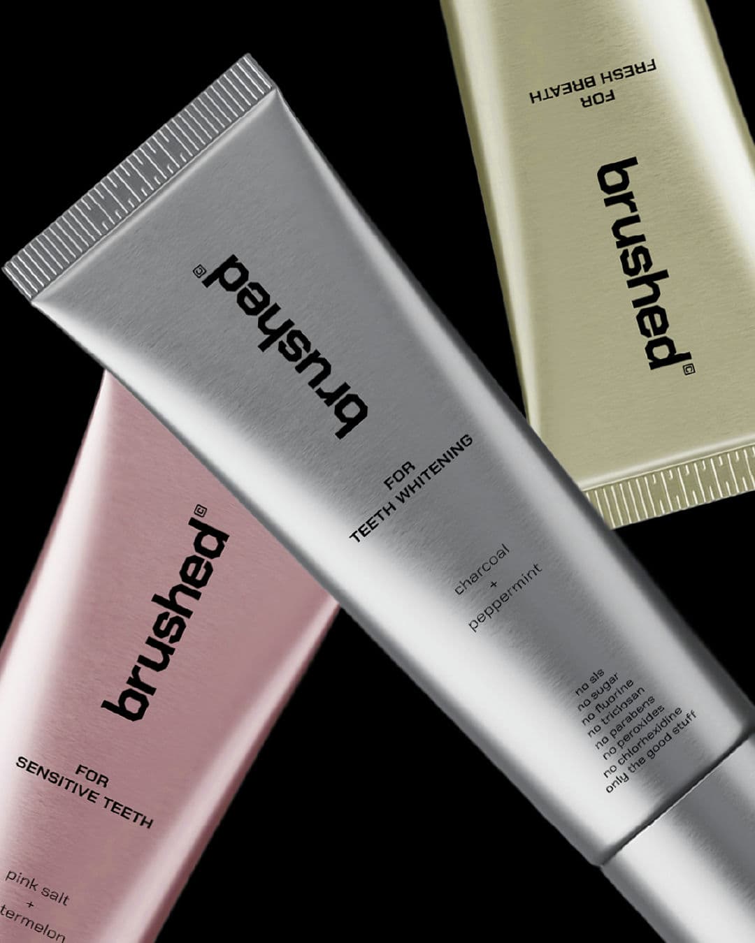 Brushed – Beauty & Personal Care identity by unnfold-design
