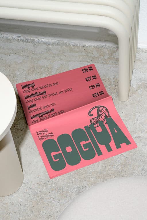 Gogiya – Food & Beverage identity by estudio-marciano, additional view 4 of 9