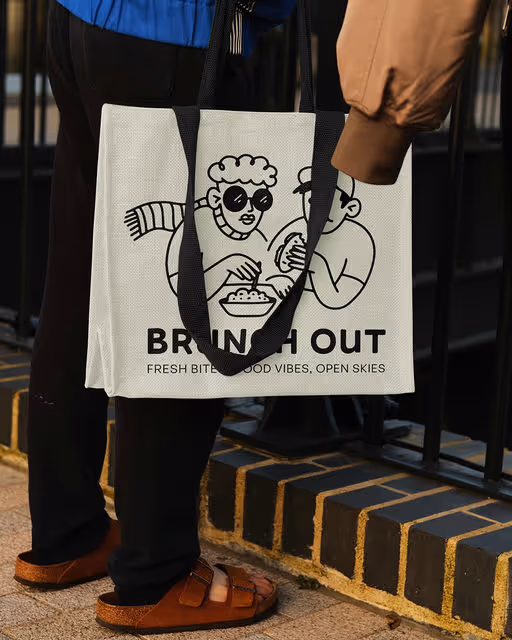 Brunch Out – Food & Beverage identity by wooo.designs, additional view 4 of 6