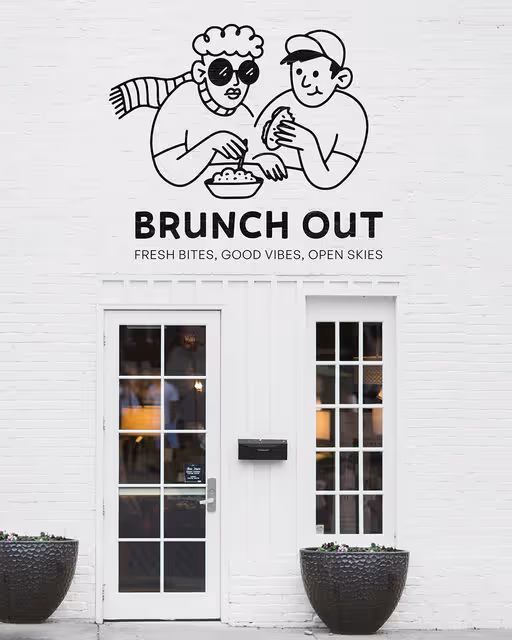 Brunch Out – Food & Beverage identity by wooo.designs, additional view 5 of 6