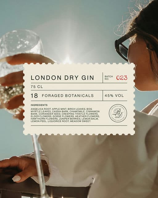 Botanica Drinks – Food & Beverage identity by juliasabdesign, additional view 4 of 5