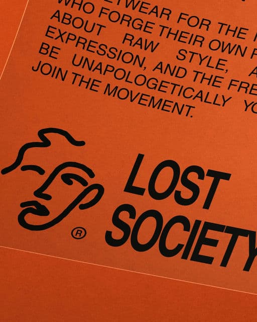 LOST SOCIETY Brand Identity – Fashion & Apparel identity by Creavora Studio, additional view 3 of 5