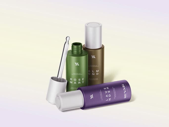 Revair – Beauty & Personal Care identity by unnfold-design, additional view 4 of 9