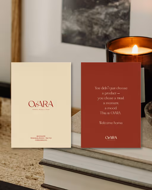 OVARA - Candles, oils & diffusers
