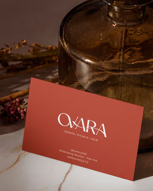 OVARA - Candles, oils & diffusers