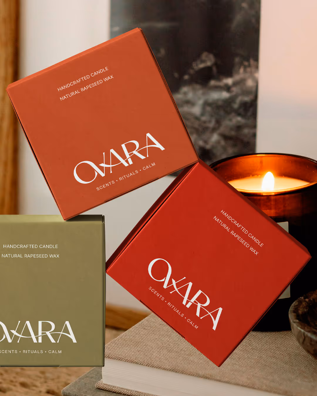 OVARA - Candles, oils & diffusers