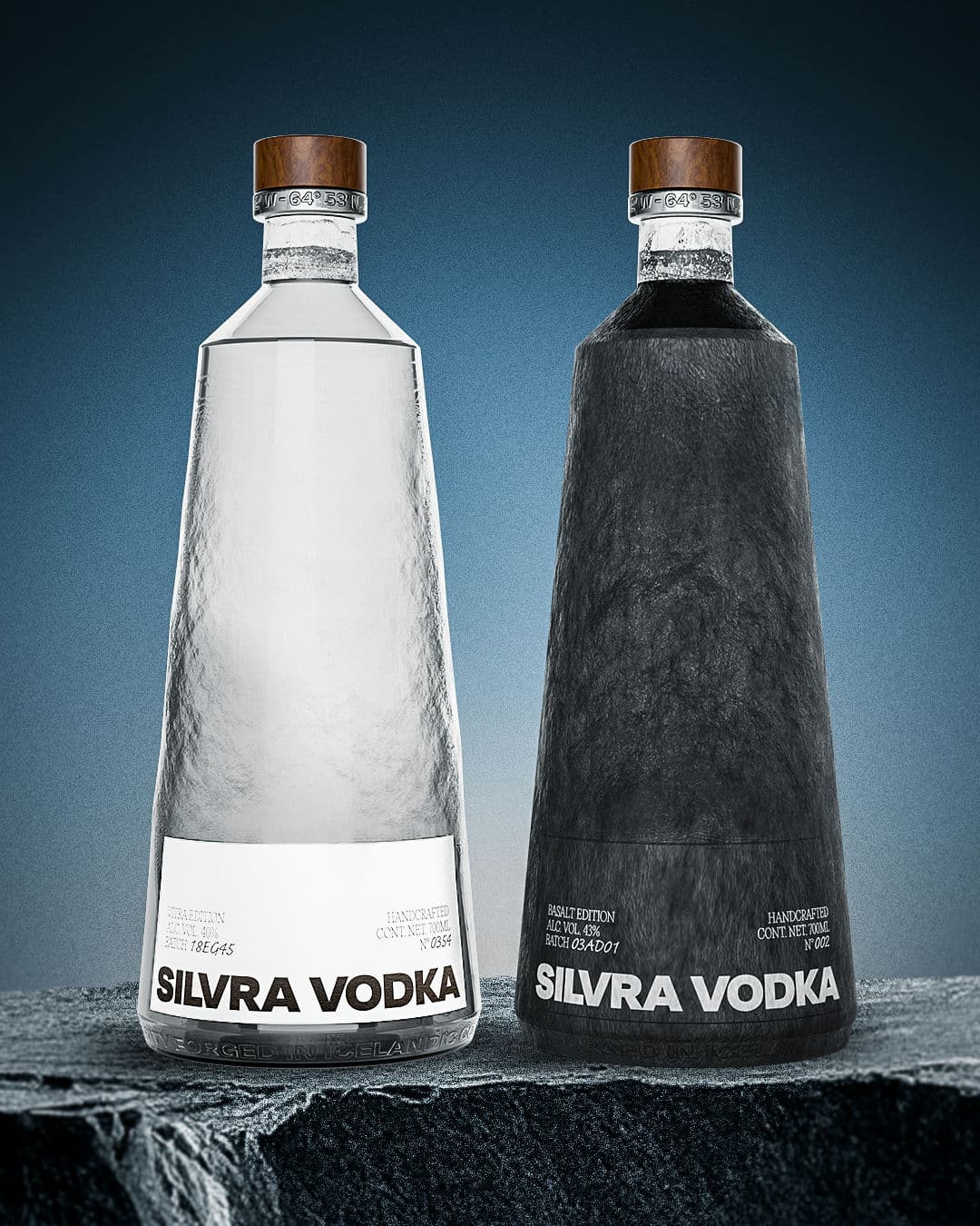 Silvra Vodka – Food & Beverage identity by wylliamlach
