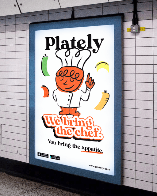 Plately – Hospitality & Travel identity by elotrocolorr, additional view 8 of 9