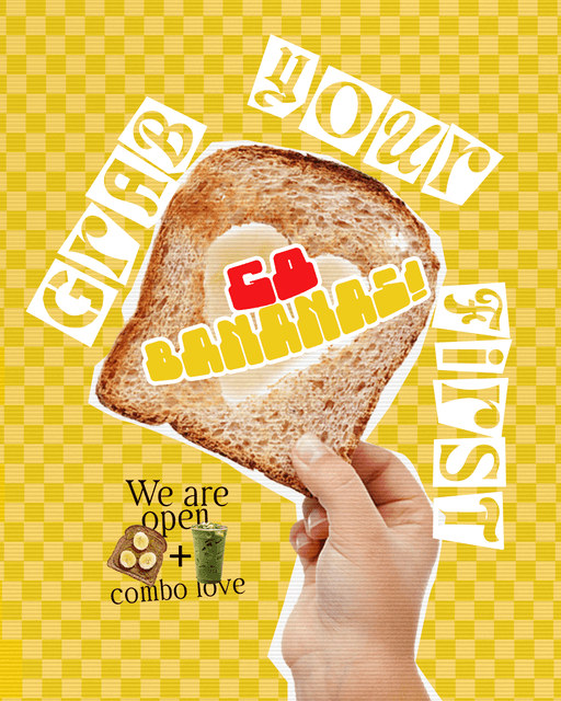 GO BANANAS! – Food & Beverage identity by designbyrebeca, additional view 4 of 7