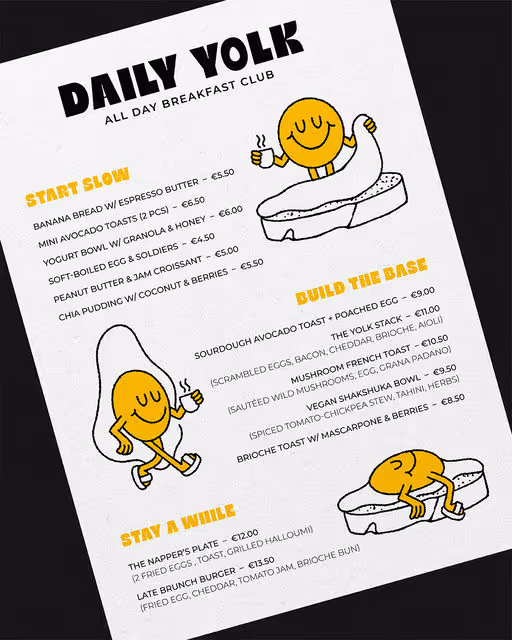 Daily Yolk – Food & Beverage identity by wooo.designs, additional view 5 of 6