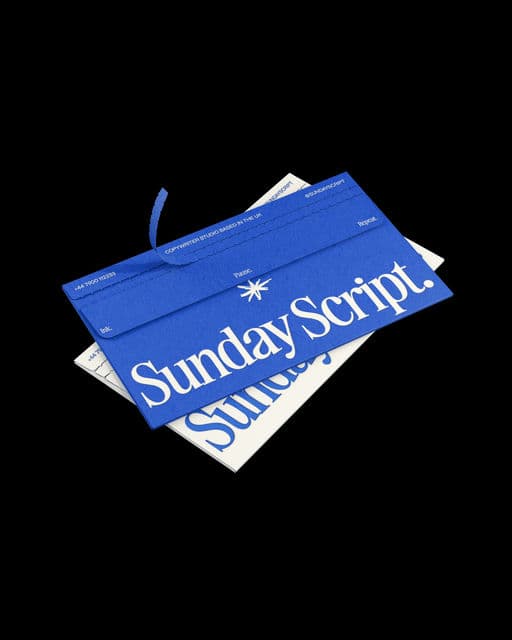 Sunday Script